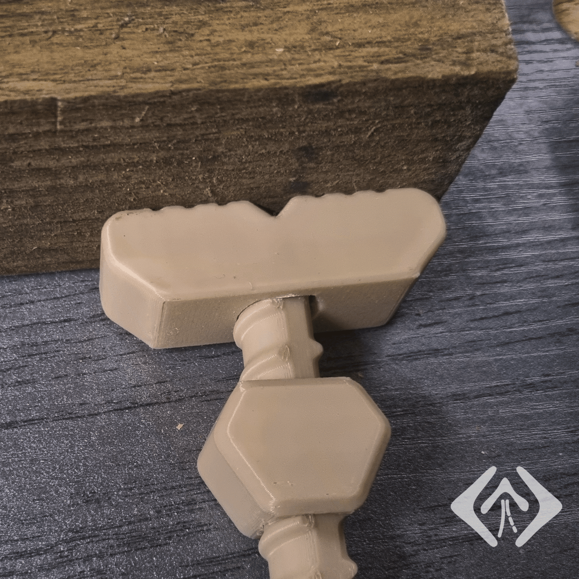 BenchDog Clamp for 20mm Workbench / MFT Table 3d model