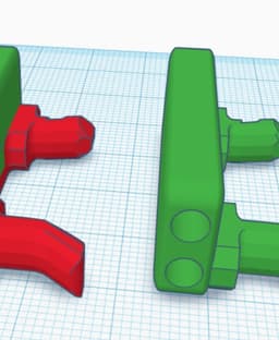 Minimalist Allen Key support for Multiboard - Built using Thinkercad - 3d model
