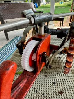 thompson tractor worm gear set 3d model
