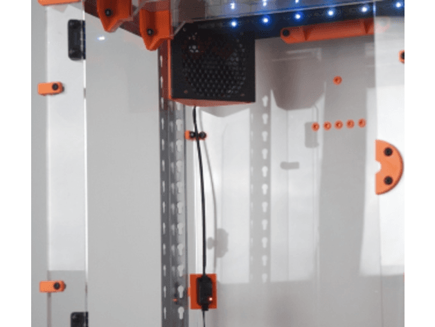 Fan PWM Controller Mount for the Universal 3D Printer Enclosure by 3D Sourcerer 3d model