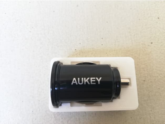 Car charger AUKEY CC-S1 support and pull tool 3d model