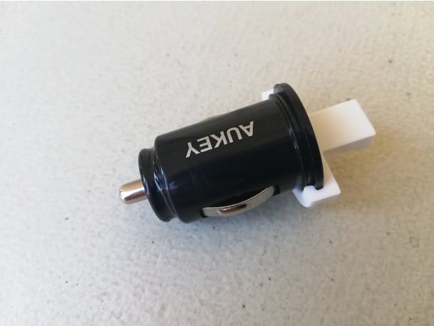 Car charger AUKEY CC-S1 support and pull tool 3d model