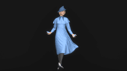 Fleur Delacour 3D Model (for SLA/DLP Printers) 3d model