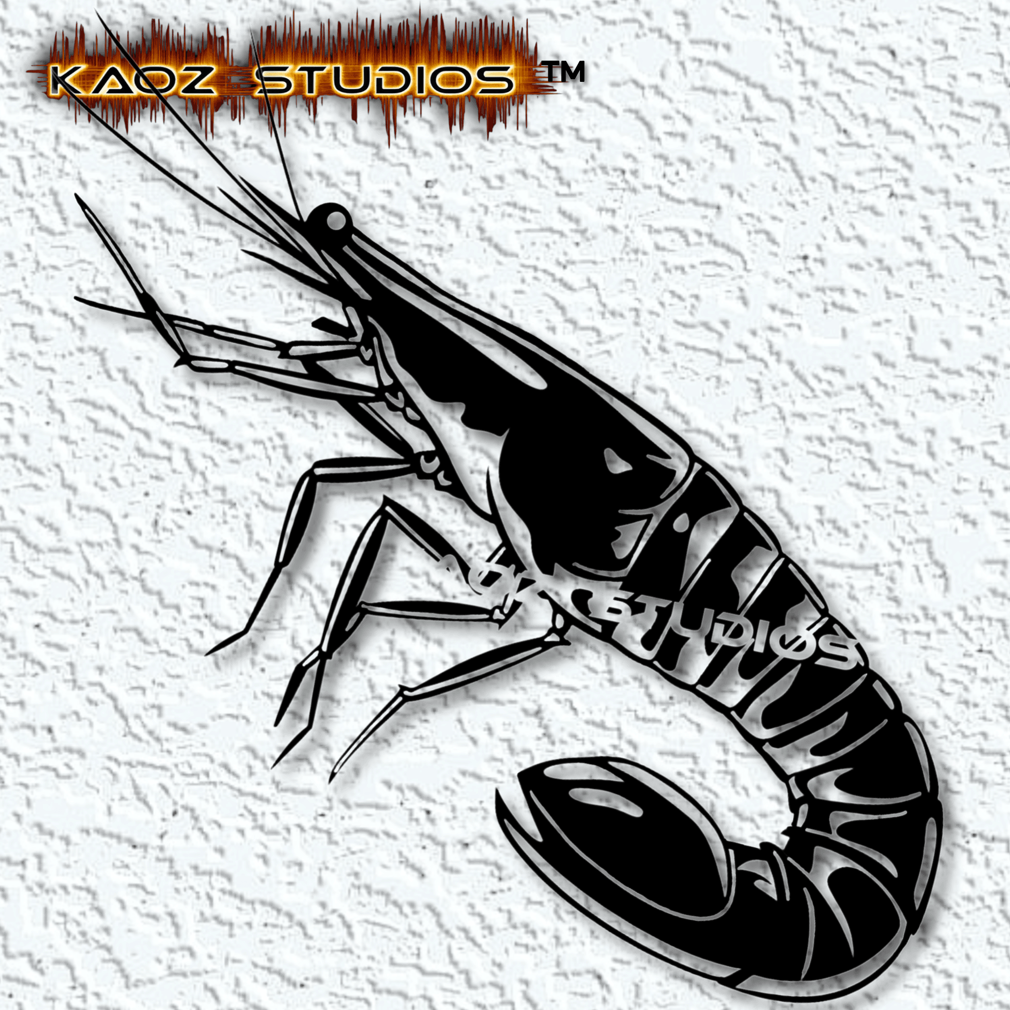 realistic shrimp wall art sealife wall decor ocean decoration 3d model