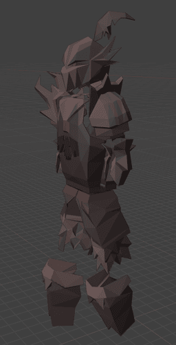 Oathplate Full Set OSRS (Old school runescape) 3d model