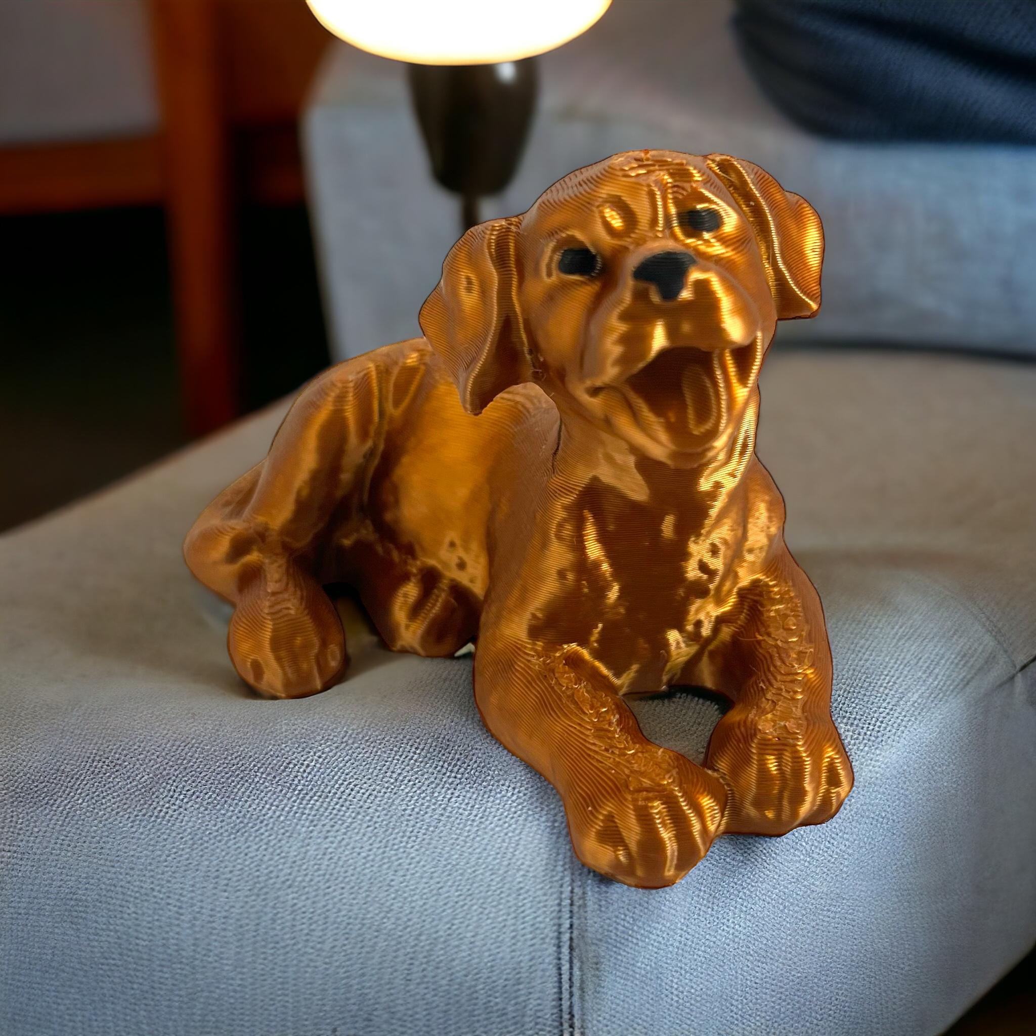 Labrador puppy dog 3d model