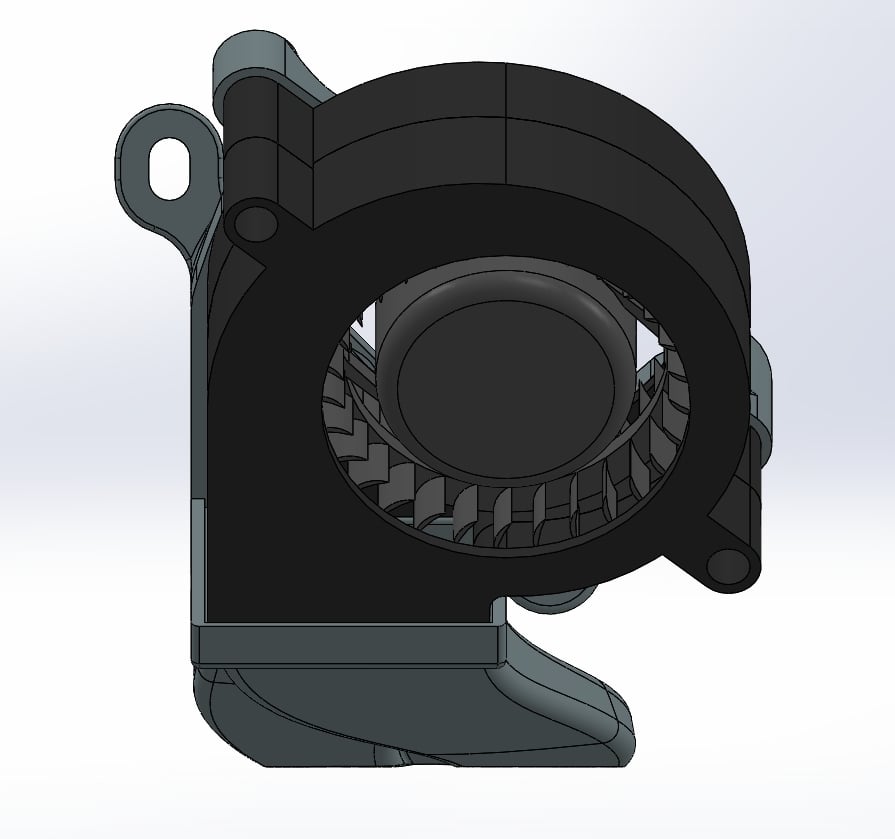 Sidewinder and Genius 5020 Part_Cooling_Duct.stl 3d model