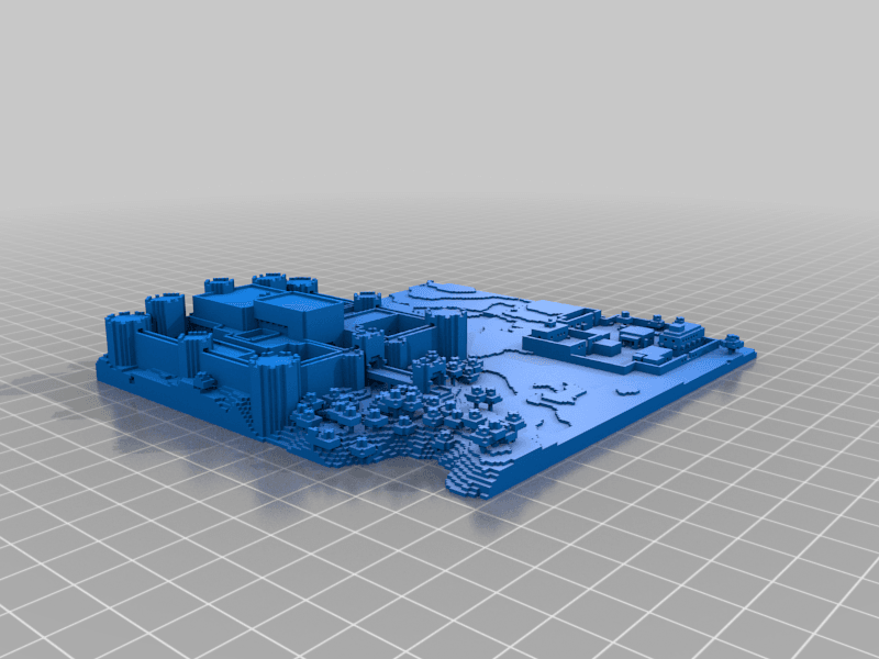 Minecraft Final Fantasy 3d model