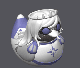 Emily Ducky - Hazbin Hotel Rubber Duck 3d model
