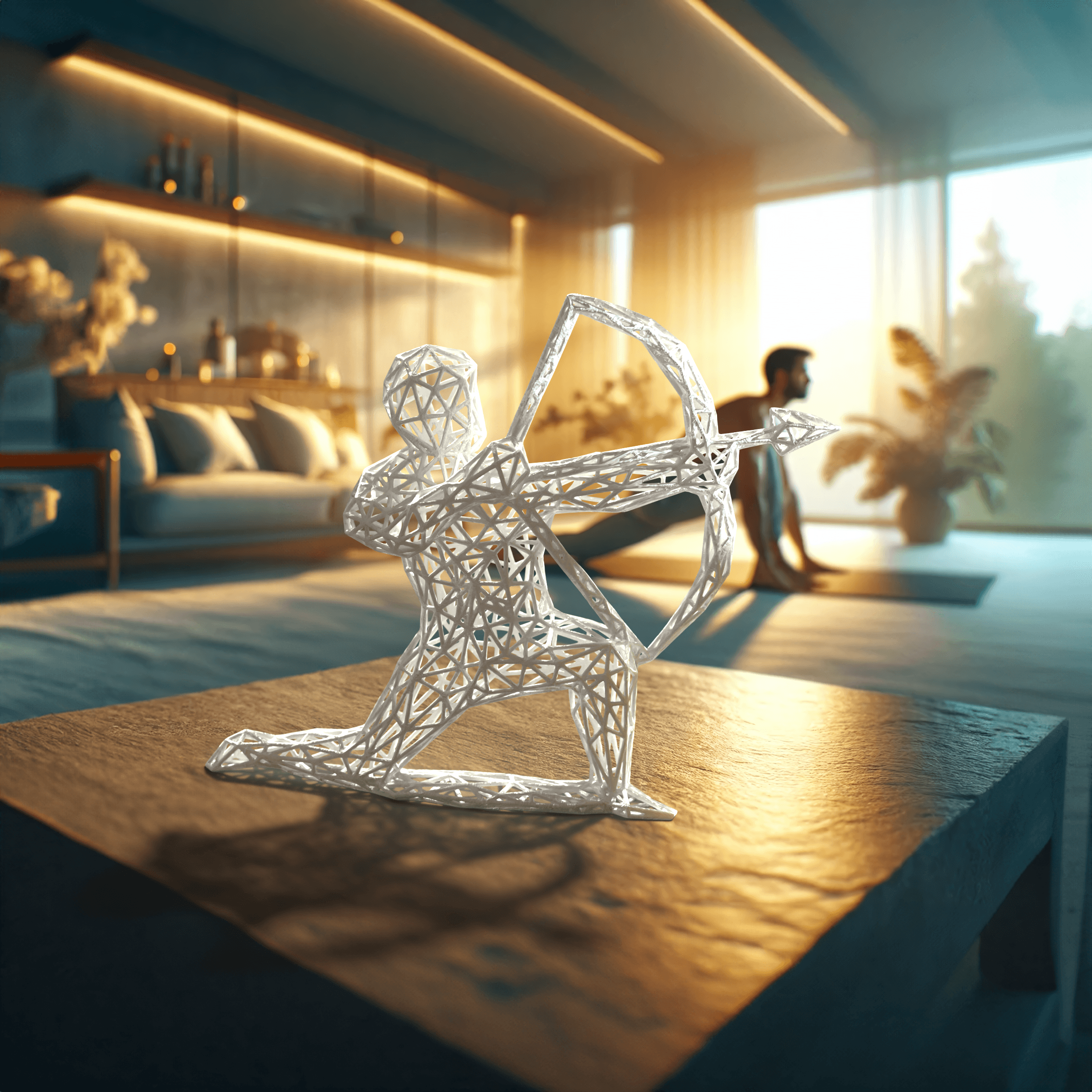 Zodiac Sculpture - Sagittarius 3d model
