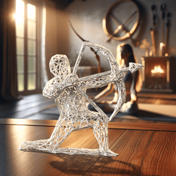 Zodiac Sculpture - Sagittarius 3d model
