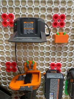 Ridgid Charger model R86093 Multiboard (Multipoint) Mount 3d model