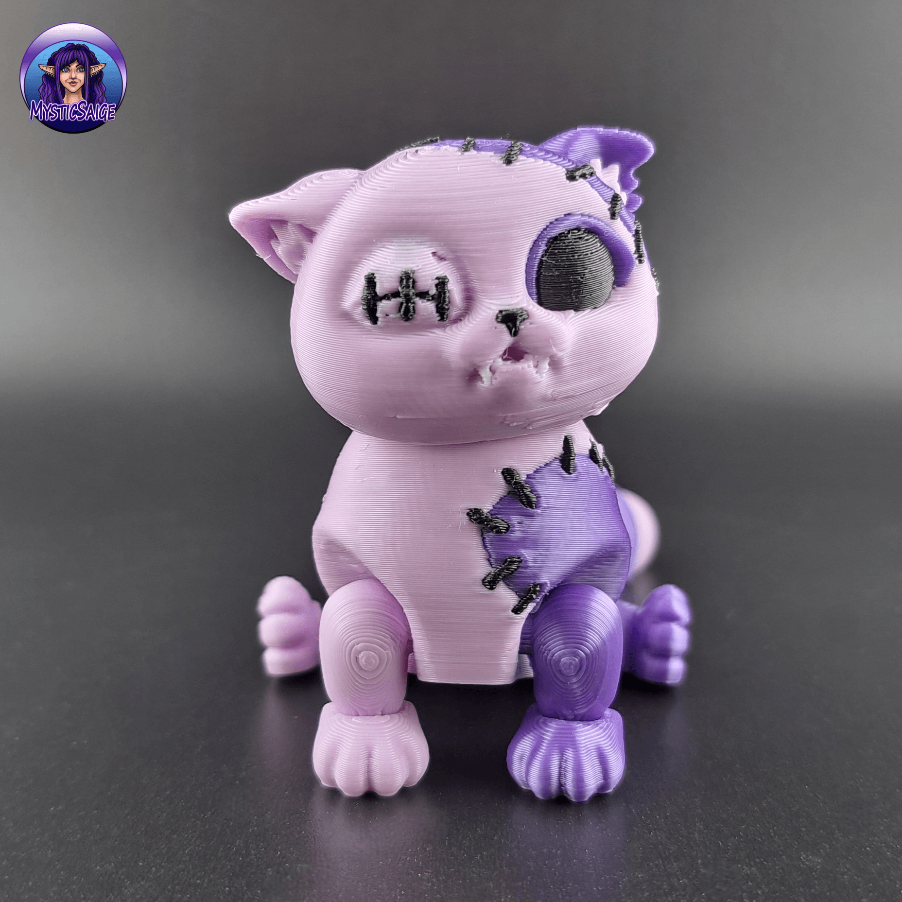 Zombie Cat 3d model