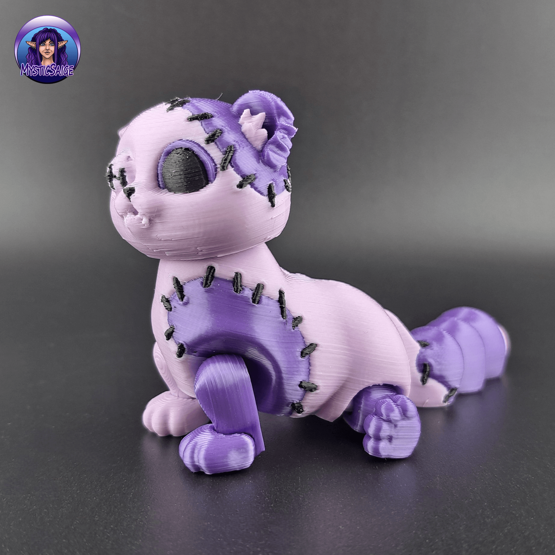 Zombie Cat 3d model
