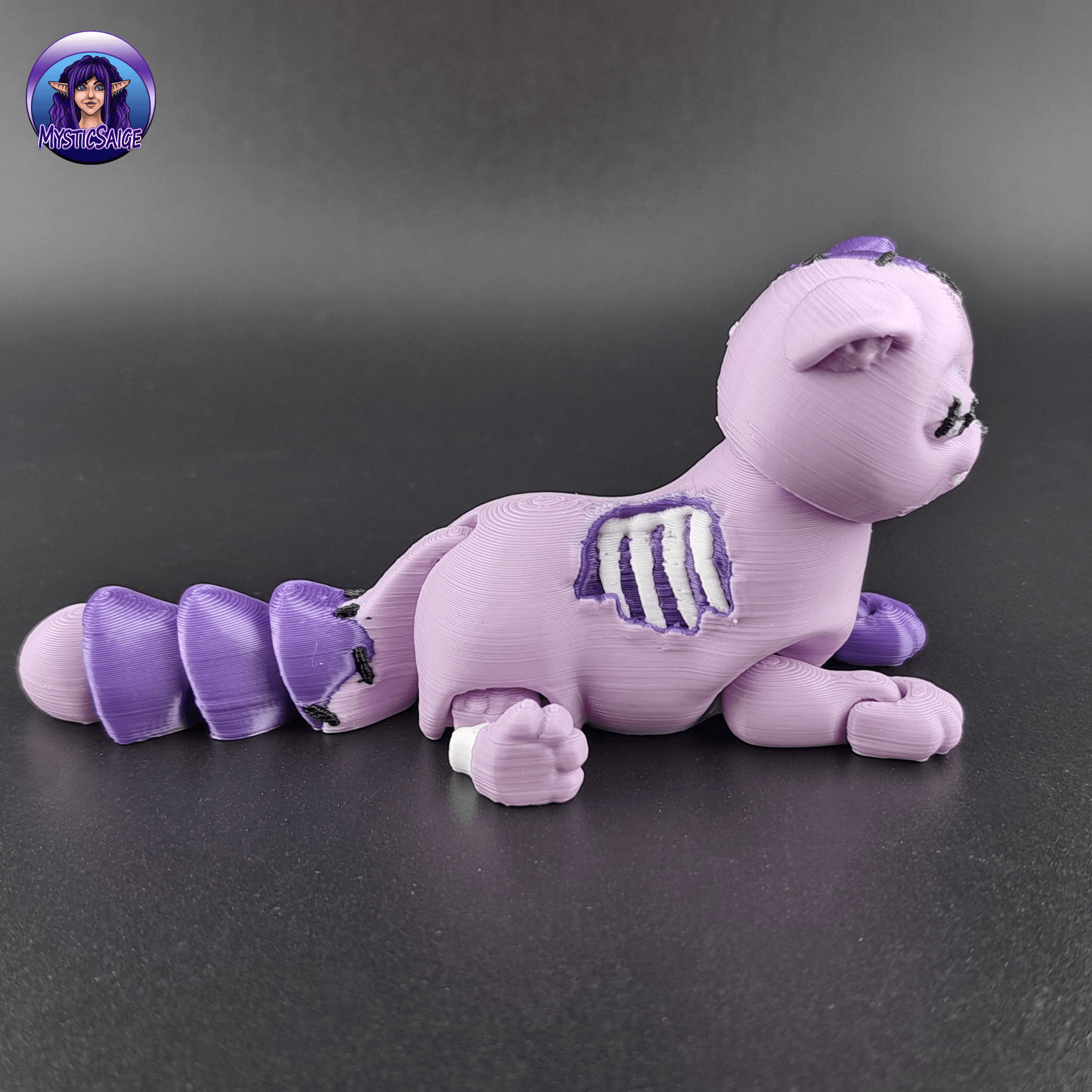 Zombie Cat 3d model
