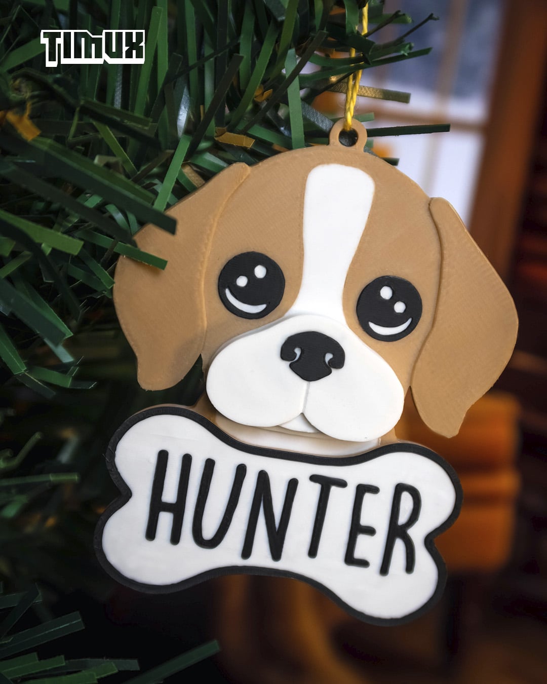 BEAGLE KEYCHAIN SET 3d model