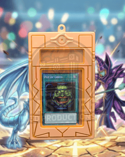 Millennium Item - Yugioh - Slab Masters - Graded Card Cover 3d model