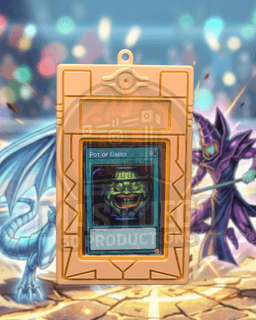 Millennium Item - Yugioh - Slab Masters - Graded Card Cover 3d model