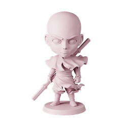 Aang The Last Airbender – Free STL Fan Art Figure | Full 12-Character Bundle on Profile 3d model