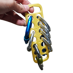 V1 Rock climbing - Clip gear organizer - for carabiners, friends, ropes, prusik 3d model