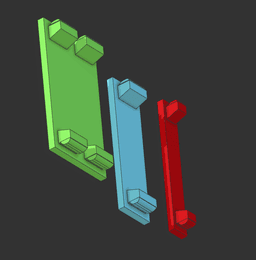 Cutler-Hammer Circuit Breaker Blanks 3d model