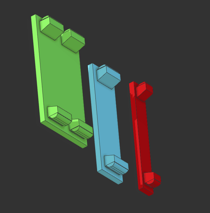 Cutler-Hammer Circuit Breaker Blanks 3d model