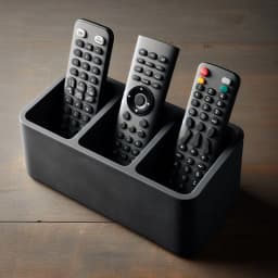 Remote Control Holder, Remote Caddy 3d model