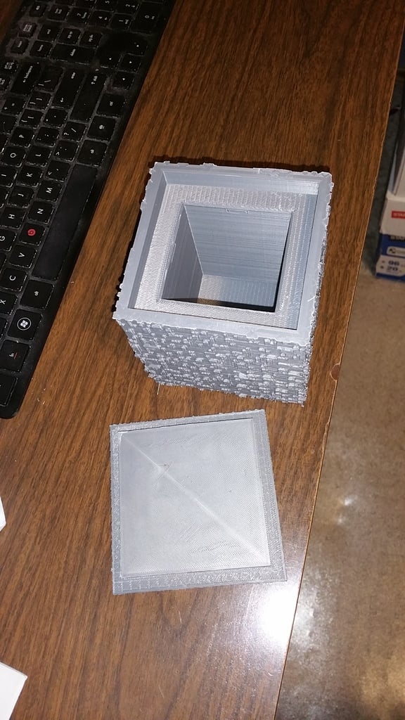 Borg Cube Geocache 3d model