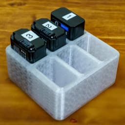 Battery Rack - Sony NP-FW50 3d model