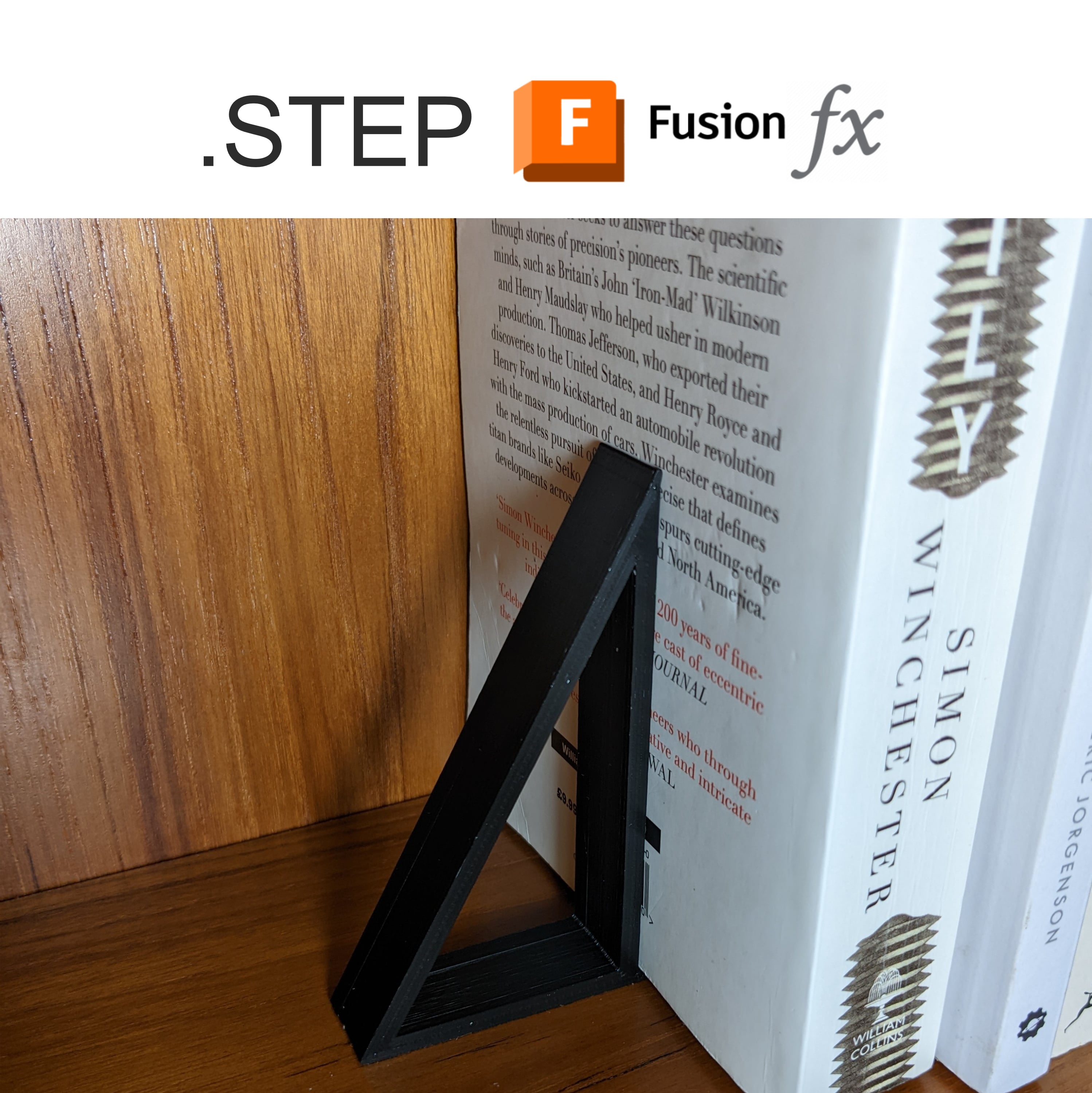 Triangle Bookend 3d model