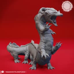 Behir - Tabletop Miniature 3d model