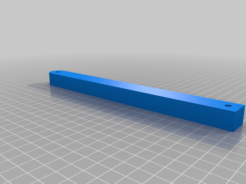 PanelDue 7i Railcore cover friendly mount 3d model