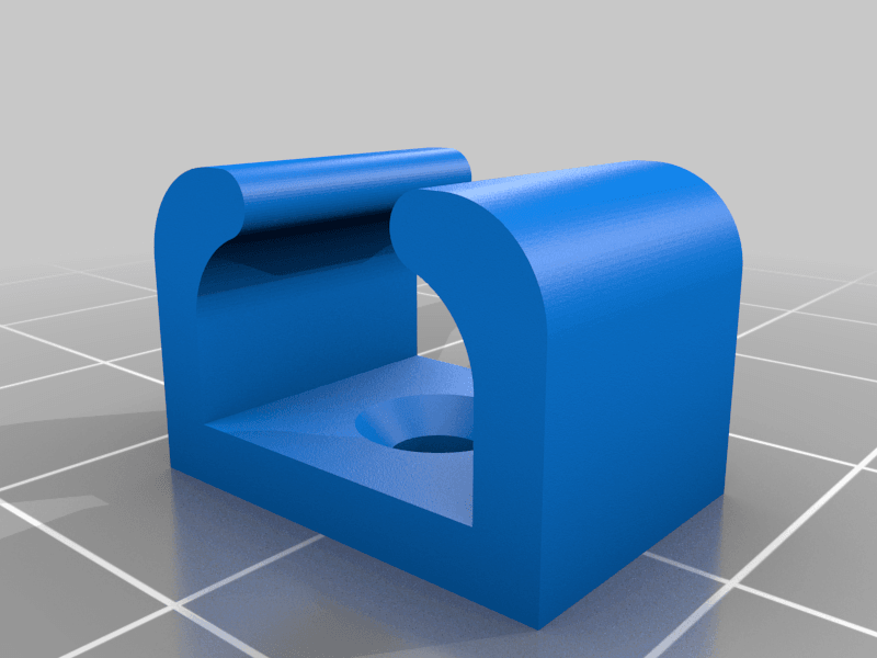 PanelDue 7i Railcore cover friendly mount 3d model