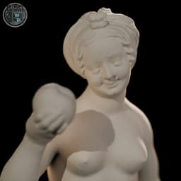 Historic Adam and Eve Classical Sculptures | 28mm/32mm Heroic 3d model