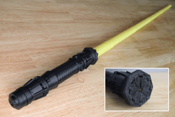 Rey's Replaceable Blade Lightsaber 3d model