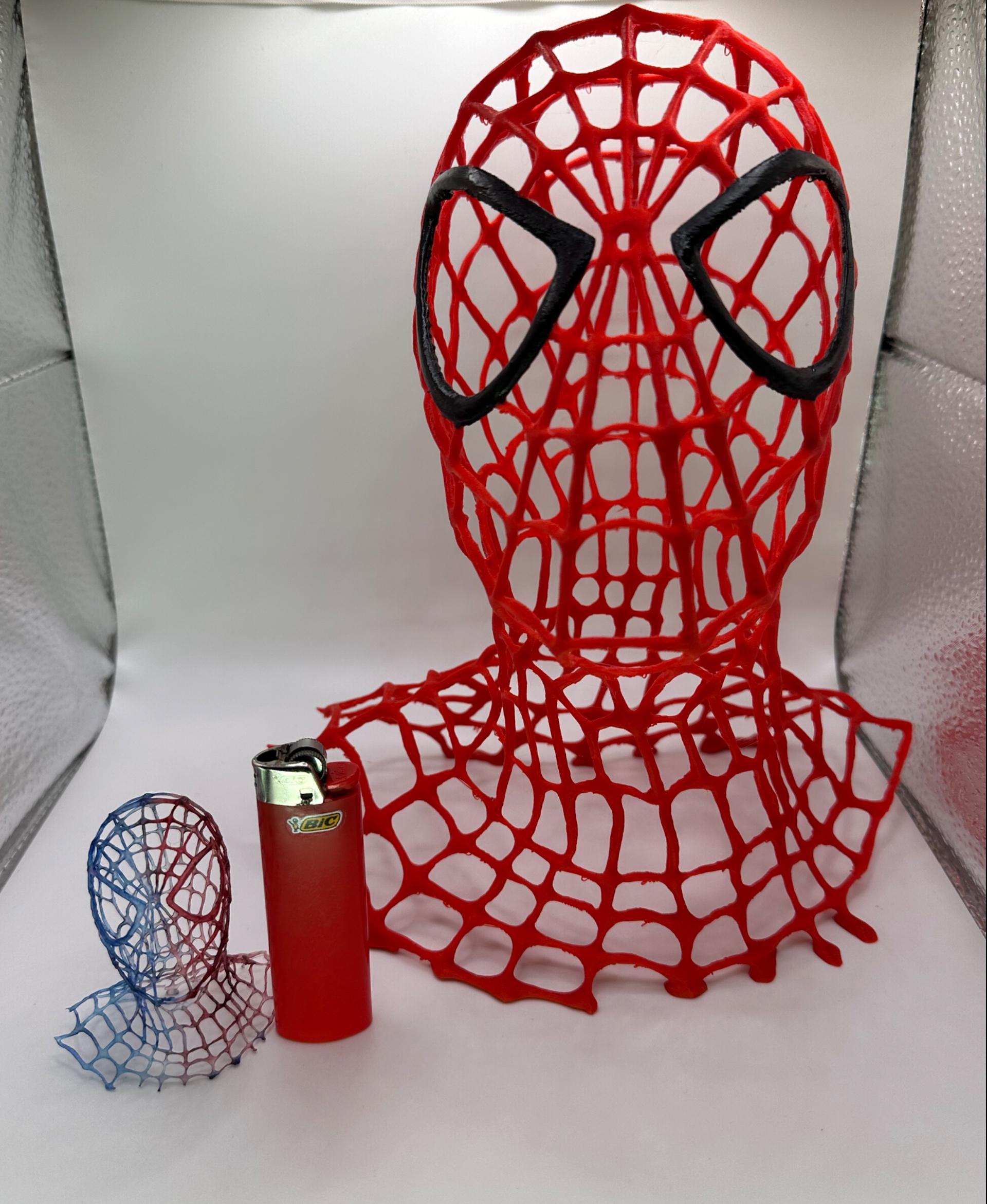 Venom Symbiotic Spider-Man Web Only. Let's Retract! 3d model