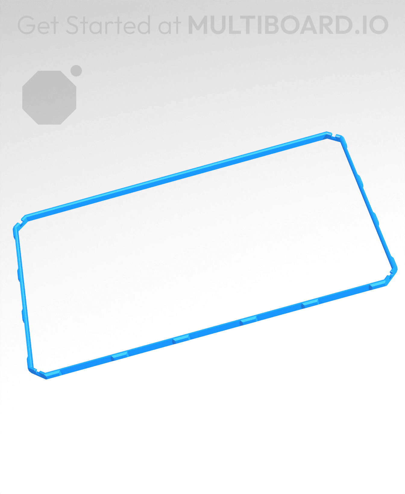 3x2 - Top Click Rim 3d model