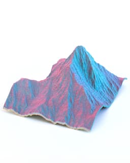 Hollow Mountains // Mt. Everest Totem + Plant Holder 3d model
