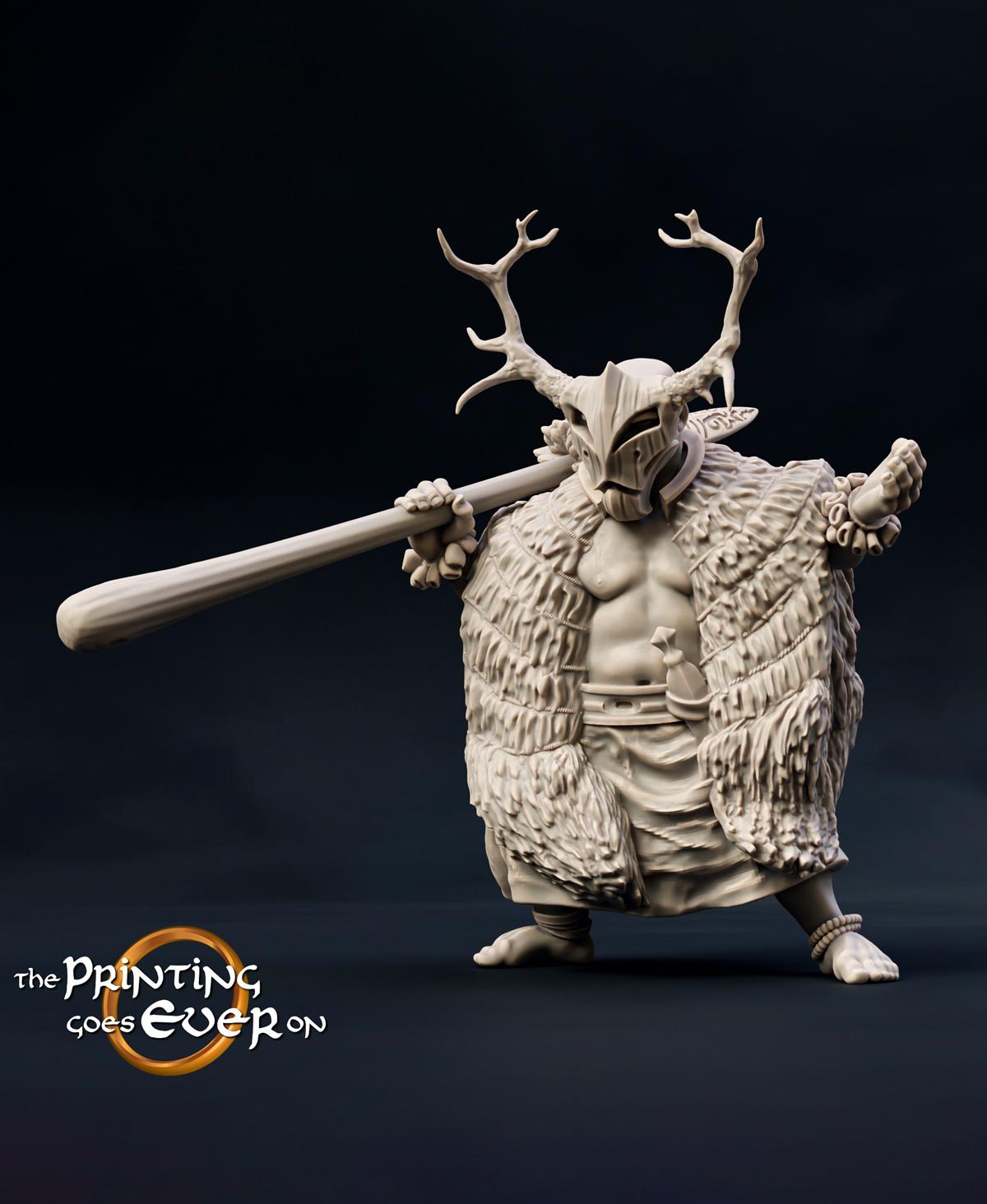 Woodwose Beastmaster 3d model
