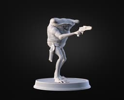 Turgle Figurine - Pose 1 - 3D Print Files 3d model