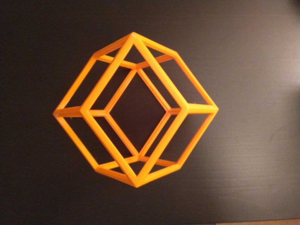 Bilinski dodecahedron 3d model