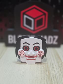 Blokkheadz Billy the Puppet (SAW) - Magnet, Ornament and Regular Collectible 3d model