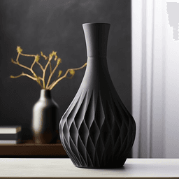 Bracciano Vase – Bold Minimalism with Textured Elegance 3d model