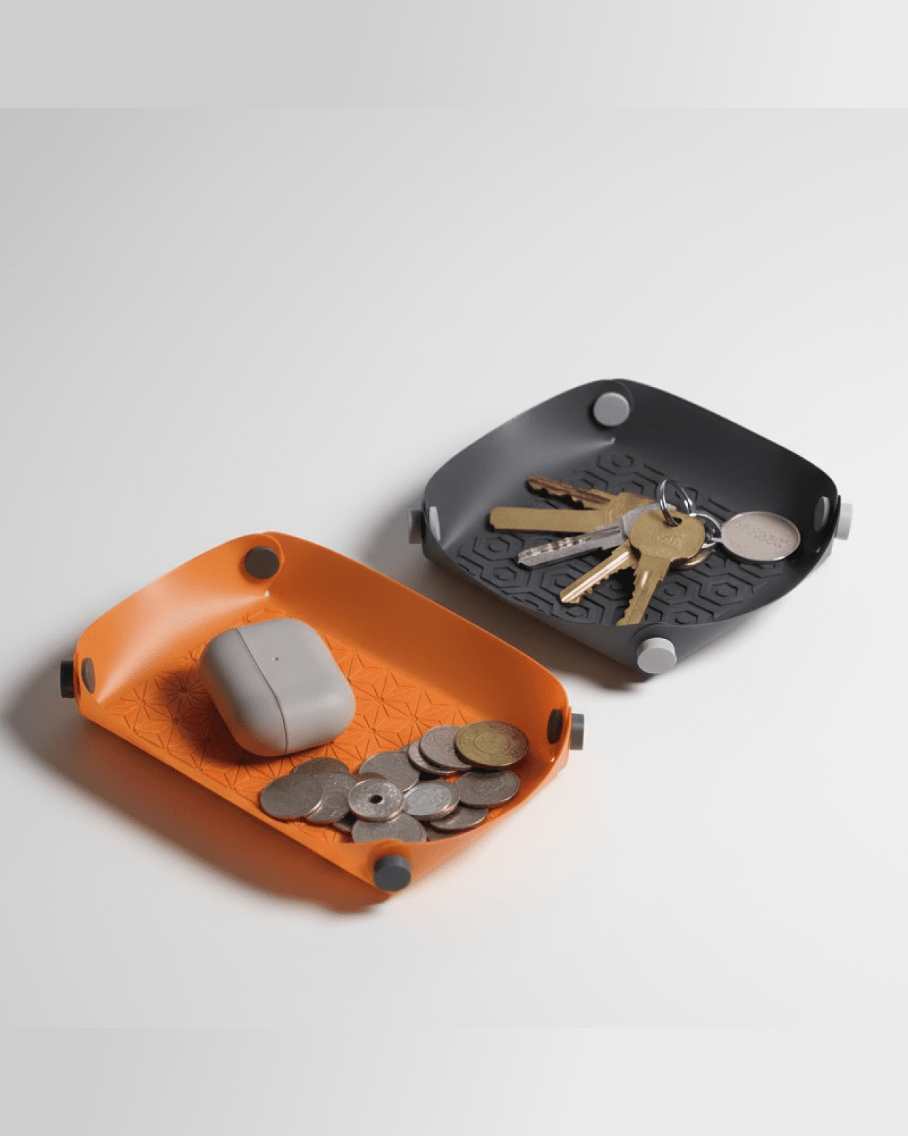 FlexFold Minimalist Snap Tray – Ultra-Lightweight 3D Printed Catch-All Organizer 3d model