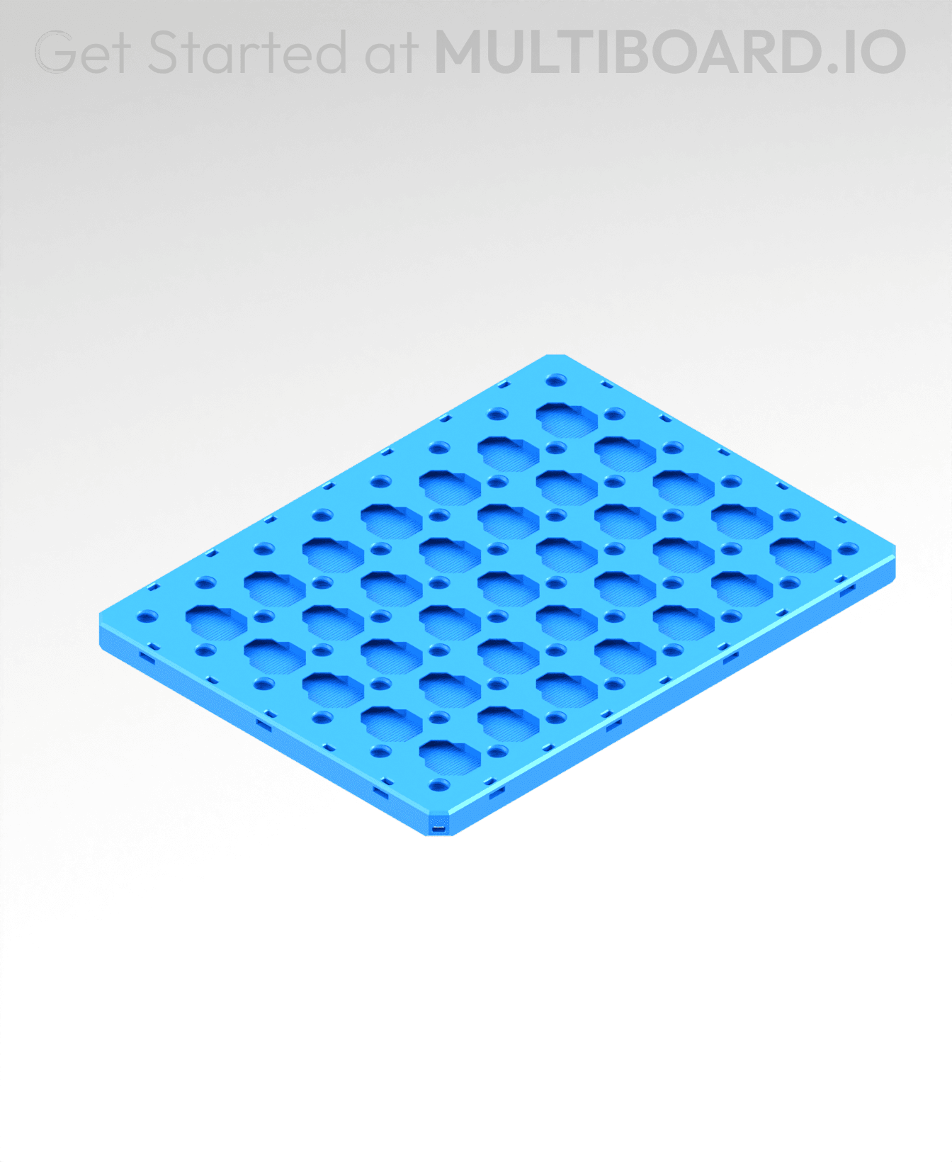 4x3 LU - Tray 3d model