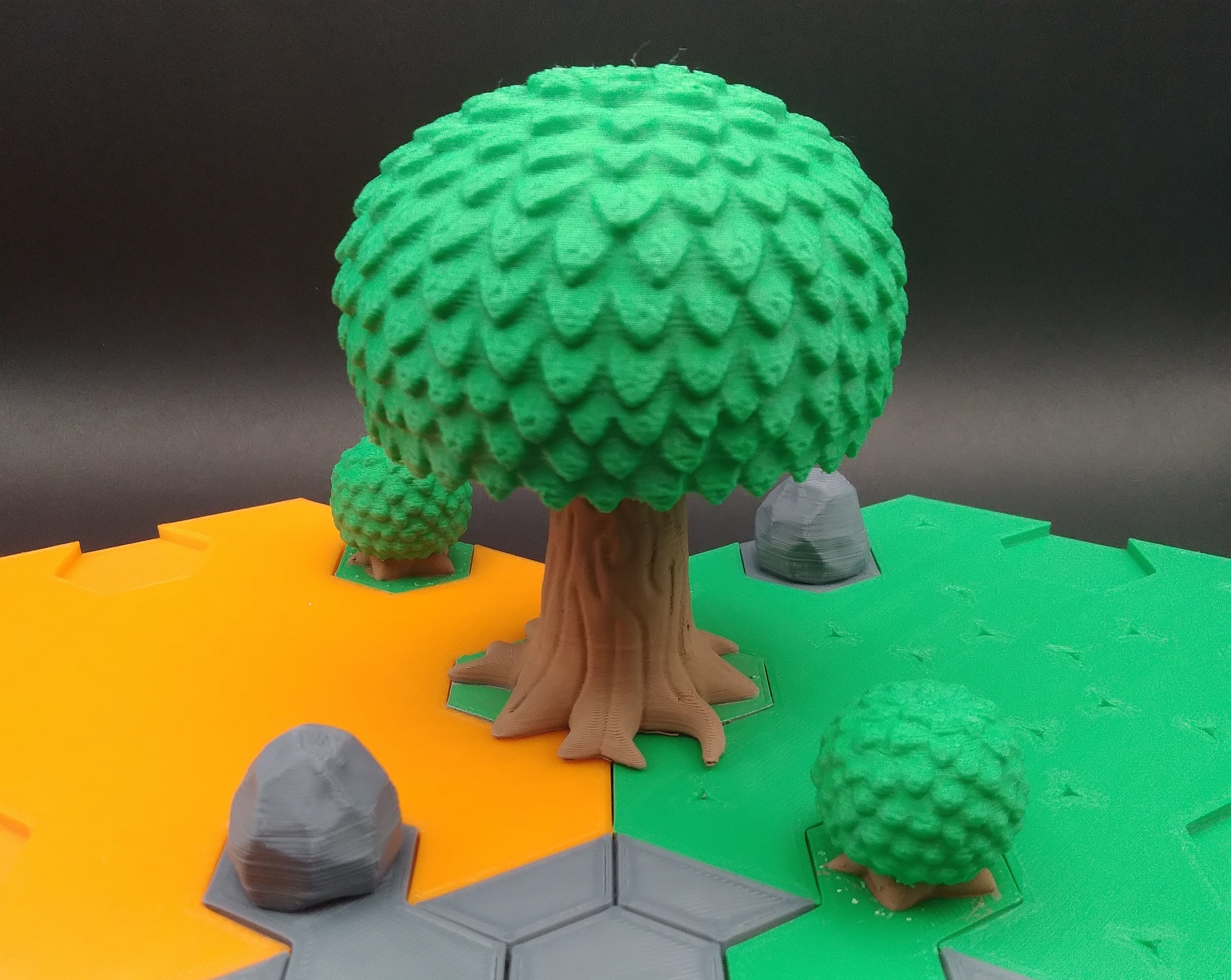 Hex Terrain Tiles 3d model
