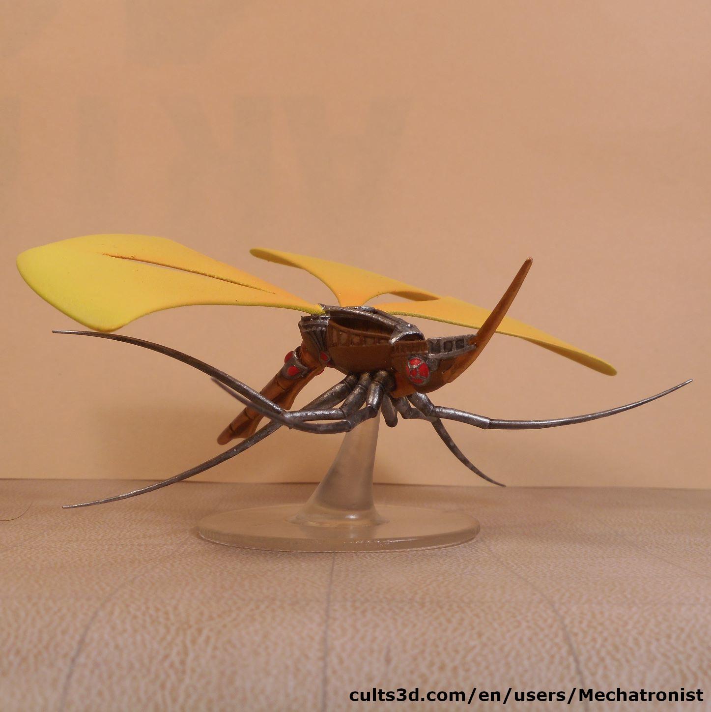 Wasp Ship Spelljammer Miniature from DnD 3d model