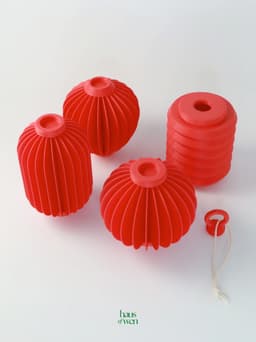 Lantern Ornament Set | Holiday Decor, Home Decor 3d model