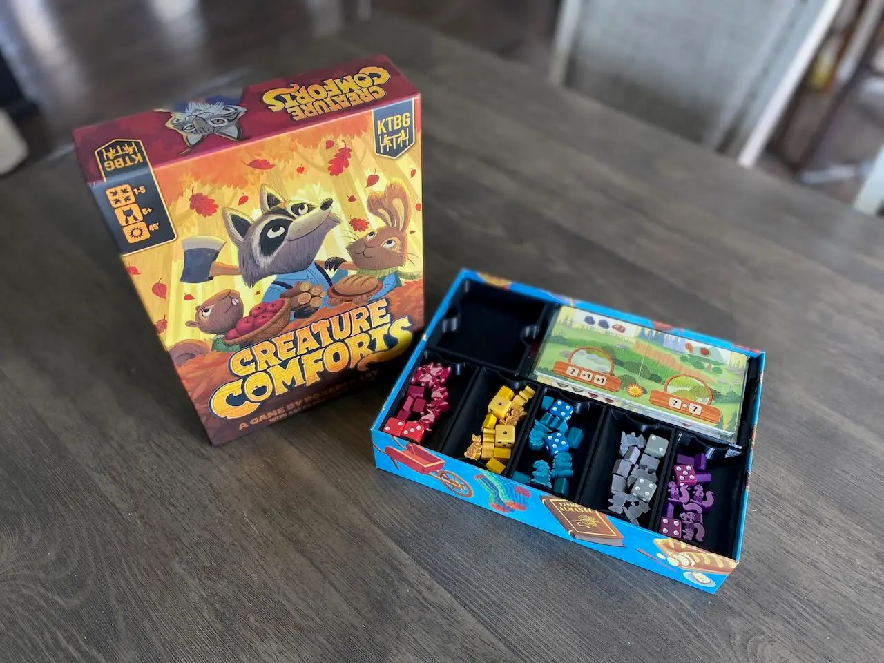 Creature Comforts Board Game Storage Trays 3d model