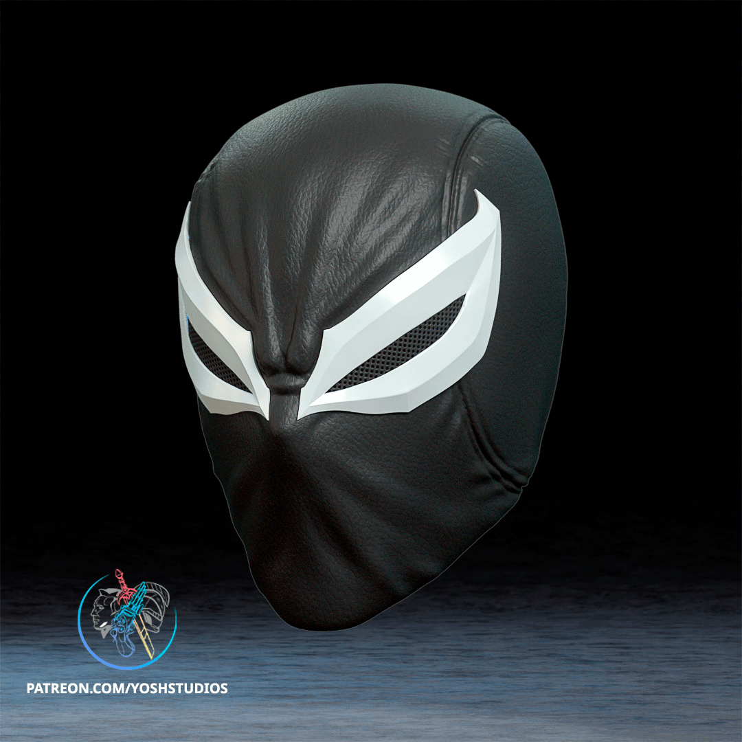 Agent Venom Mask 3D Printer File STL 3d model
